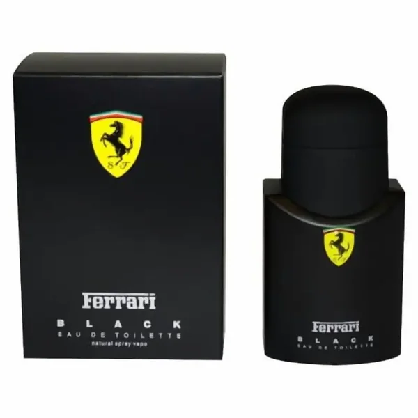Ferrari Scuderia Black Eau De Toilette Spray for Men 4.2 oz