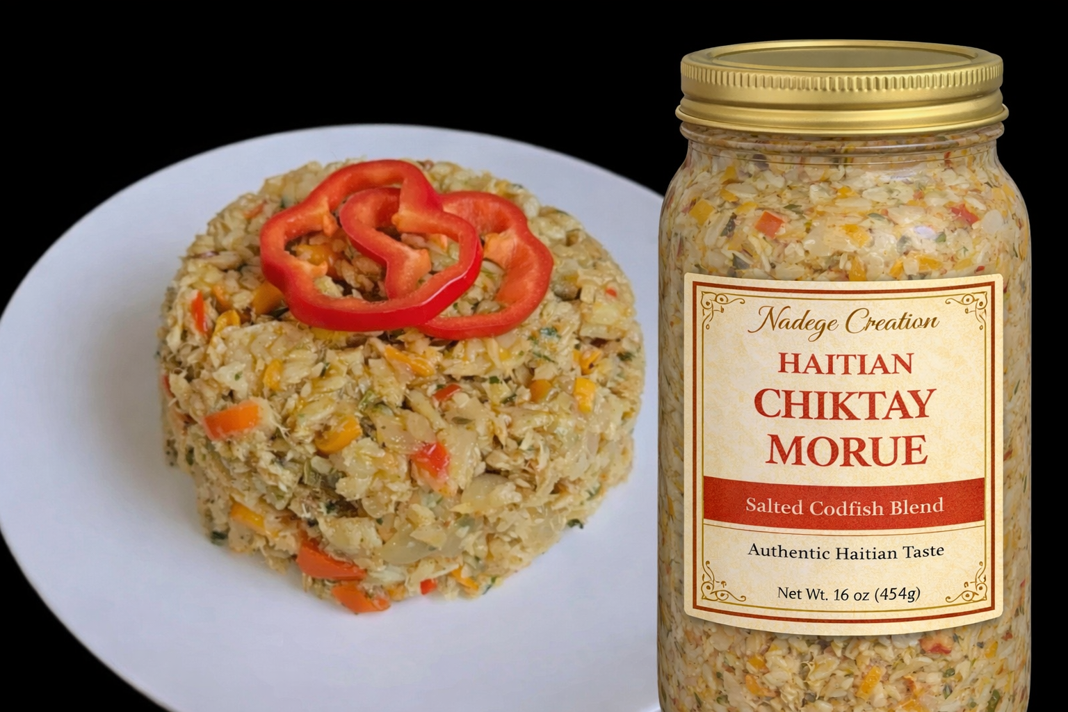 🍽️ HAITIAN CHIKTAY MORUE BY NADEGE CREATION