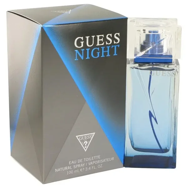 Guess Night Eau De Toilette Spray for Men 3.4 oz