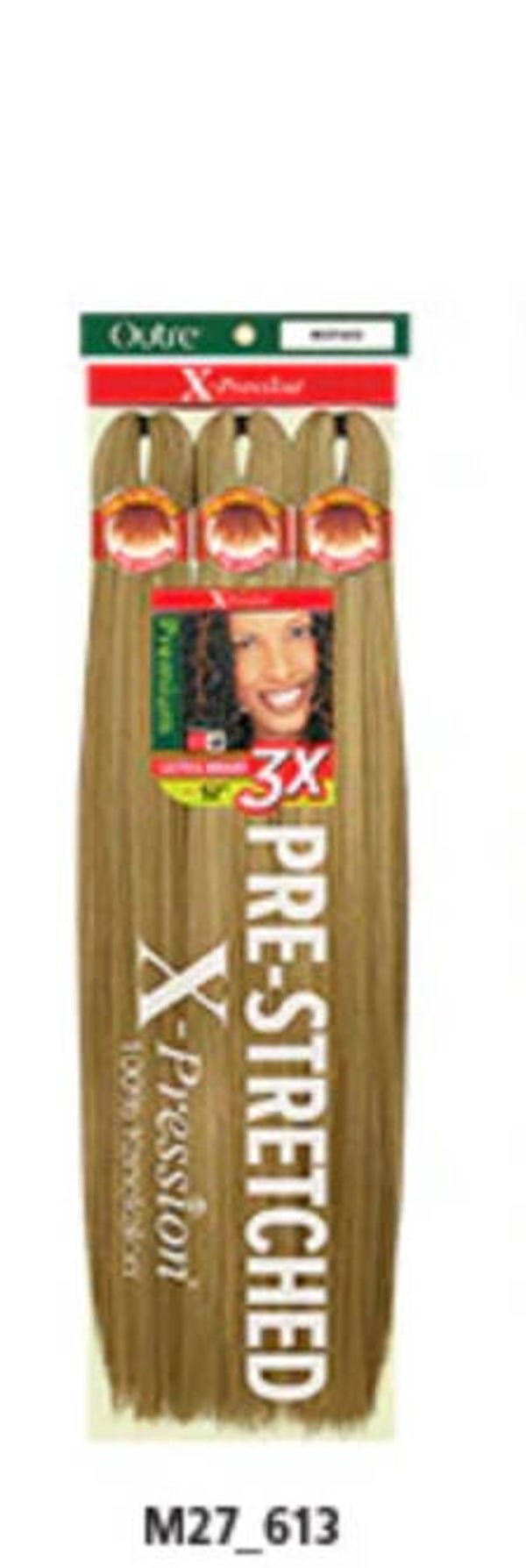 3X Kids X-PRESSION 28" Pre-Stretched Braid