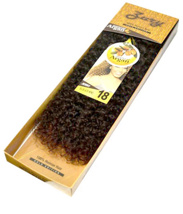 Zury Sis Gold Edition 100% Human Hair Weave - JERRY 10-18" (Argan Oil Treated)