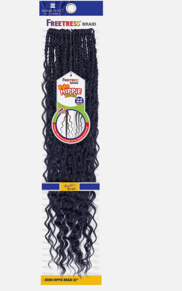 BOHO HIPPIE BRAID 22" - FREETRESS SYNTHETIC CROCHET BRAIDING HAIR