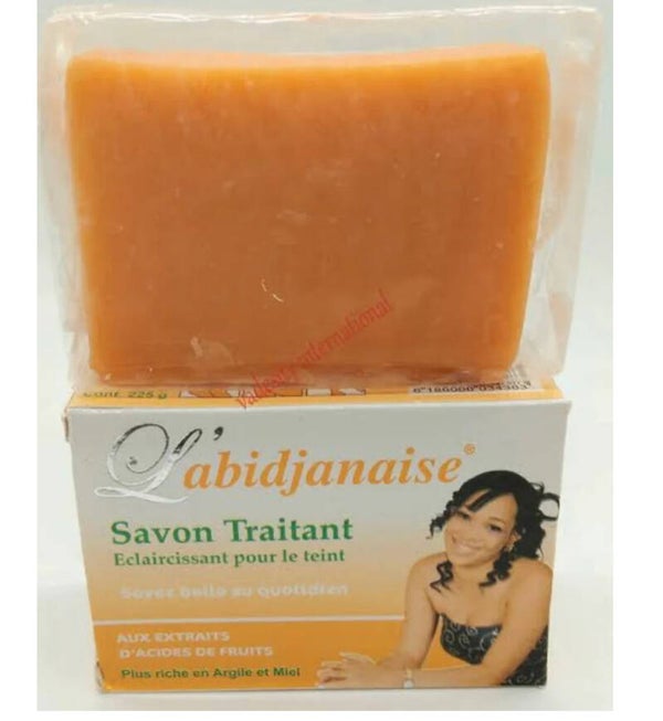 L'Abidjanaise Treating-Lightening Soap For The Complexion 225 g