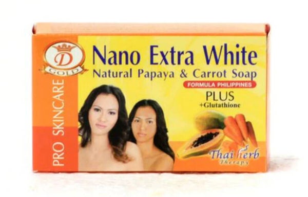 Nano Extra White Papaya & Carrot Soap