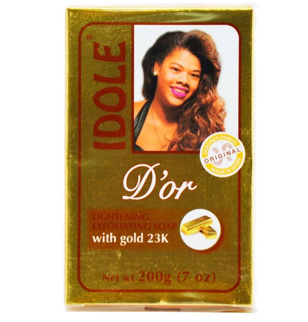 IDOLE D'or Lightening Exfoliating Soap with Gold