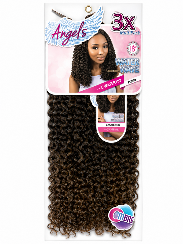 Angels 3X MultiPack Water Wave – 18" | Color T1B/30
