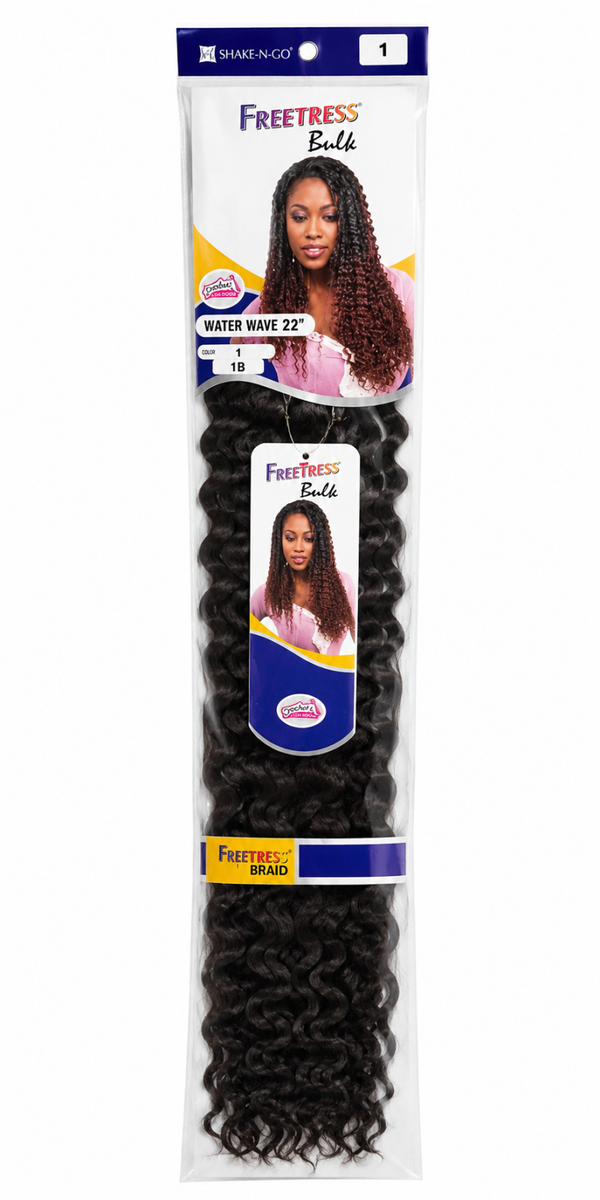 Freetress Bulk Water Wave – 22" | Color 1