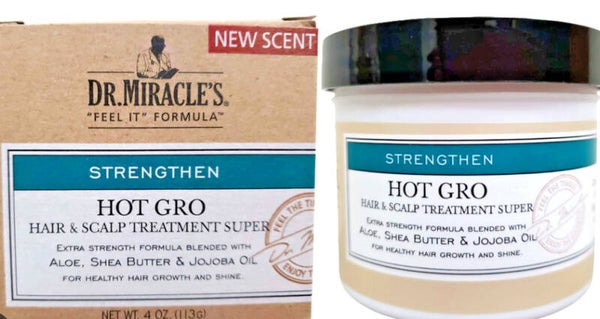 Dr. Miracles Feel It Formula Hot Gro Hair And Scalp Treatment Conditioner