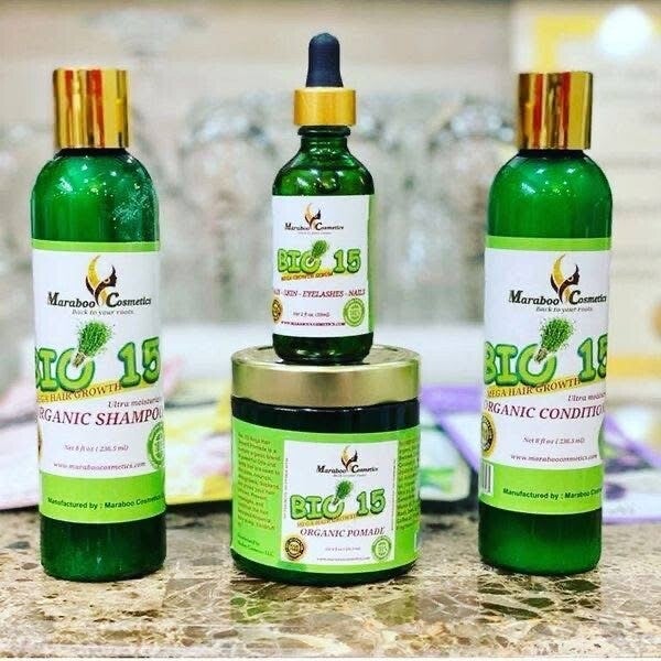 Bio-15 Set (Shampoo , Conditioner , pomade and free serum)