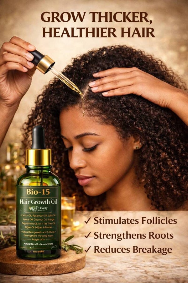Bio-15 Custom Hair Oil Blend