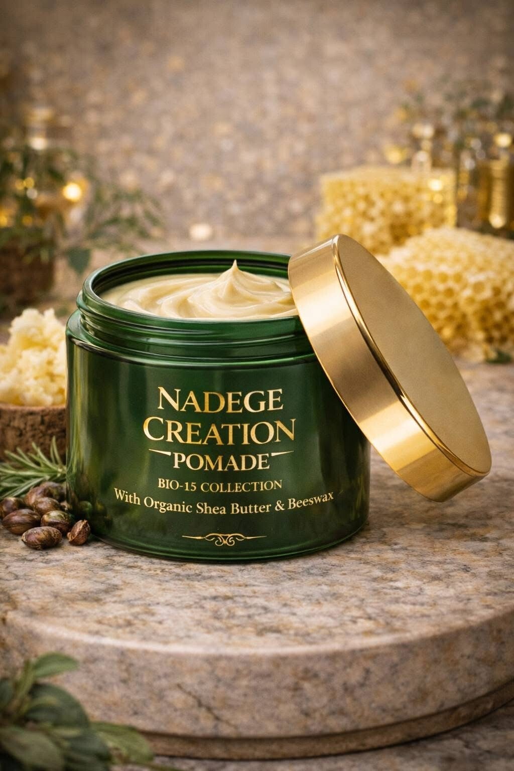 Nadege Creation Pomade | Organic Shea Butter & Beeswax