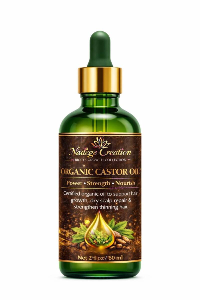 Organic Castor Oil a Bio-15 collection by Nadege Creation