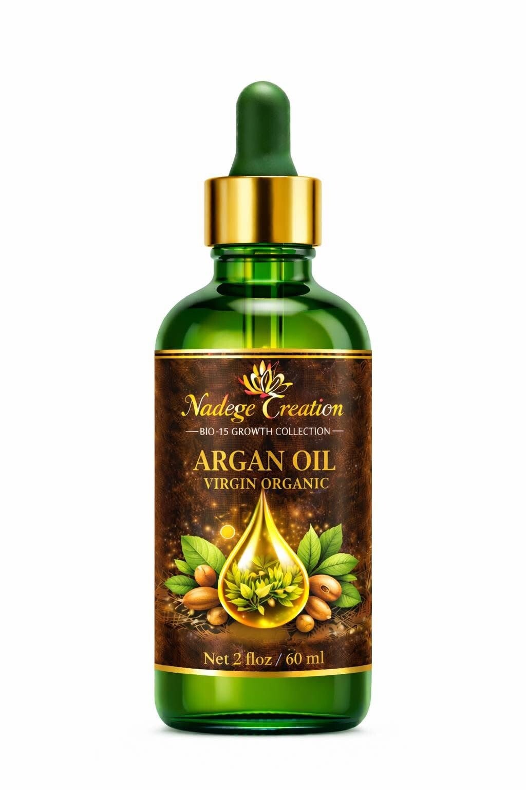 Organic Argan Oil  Bio-15 Collection by Nadege Creation