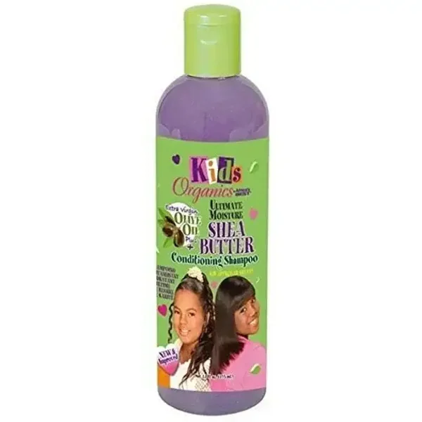 Africa's Best Kids Organic Shampoo, Shea Butter, 12 Oz