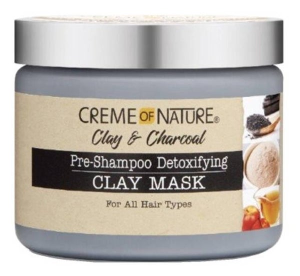 Creme Of Nature Clay&Charcoal Pre-Shampoo Clay Mask 11.5oz