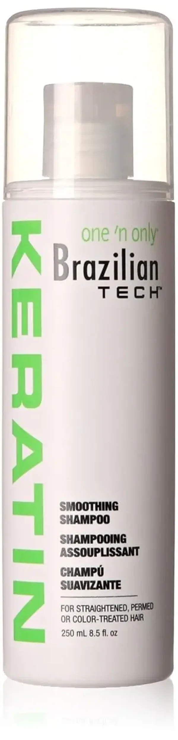 One 'n Only Brazilian Tech Keratin Sulfate-Free Smoothing Shampoo 8.5 fl oz