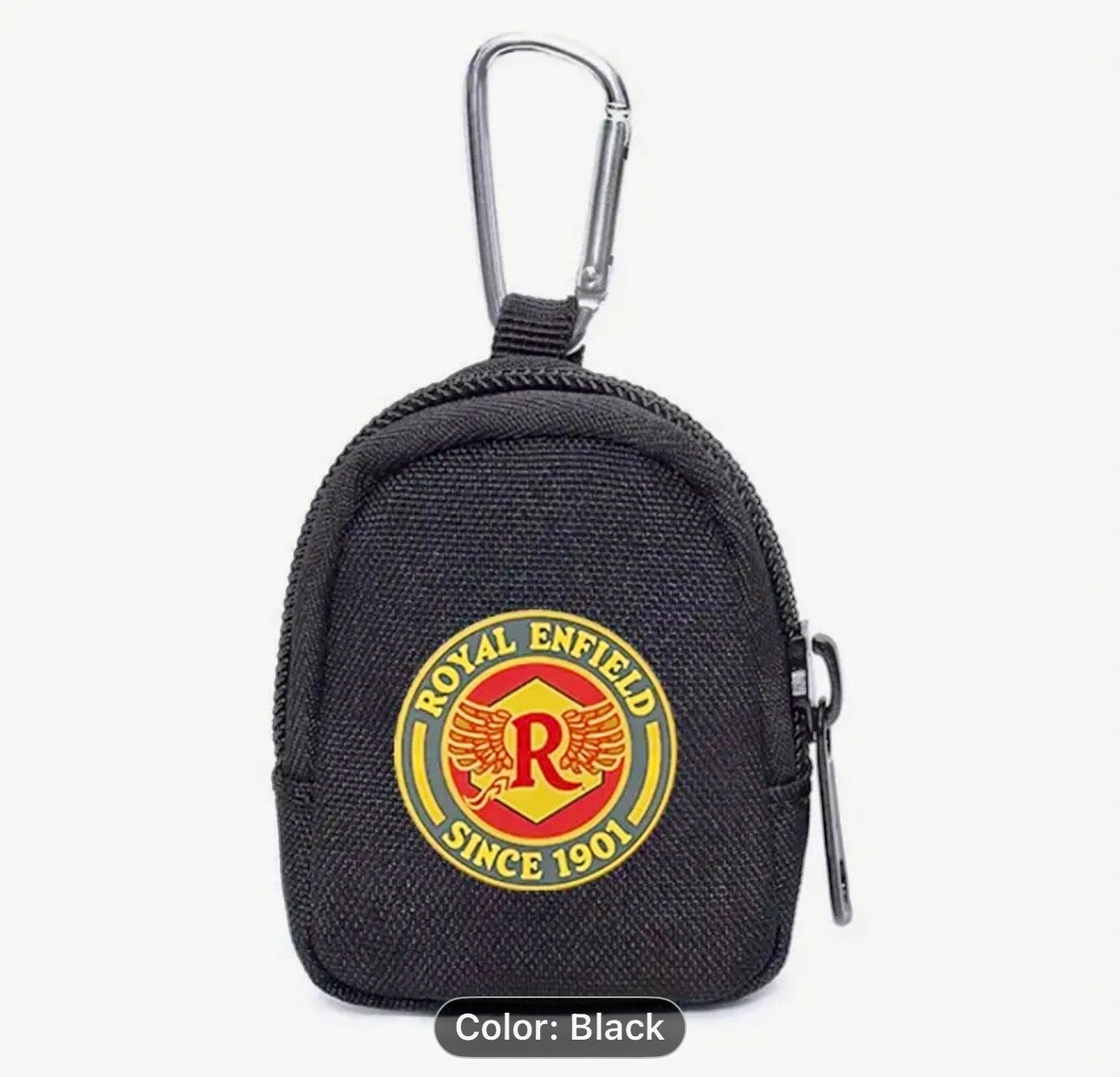 Royal Enfield Zipper coin pocket