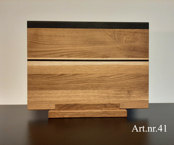 Schneidebrett Eiche Mix inklusive Halter ab