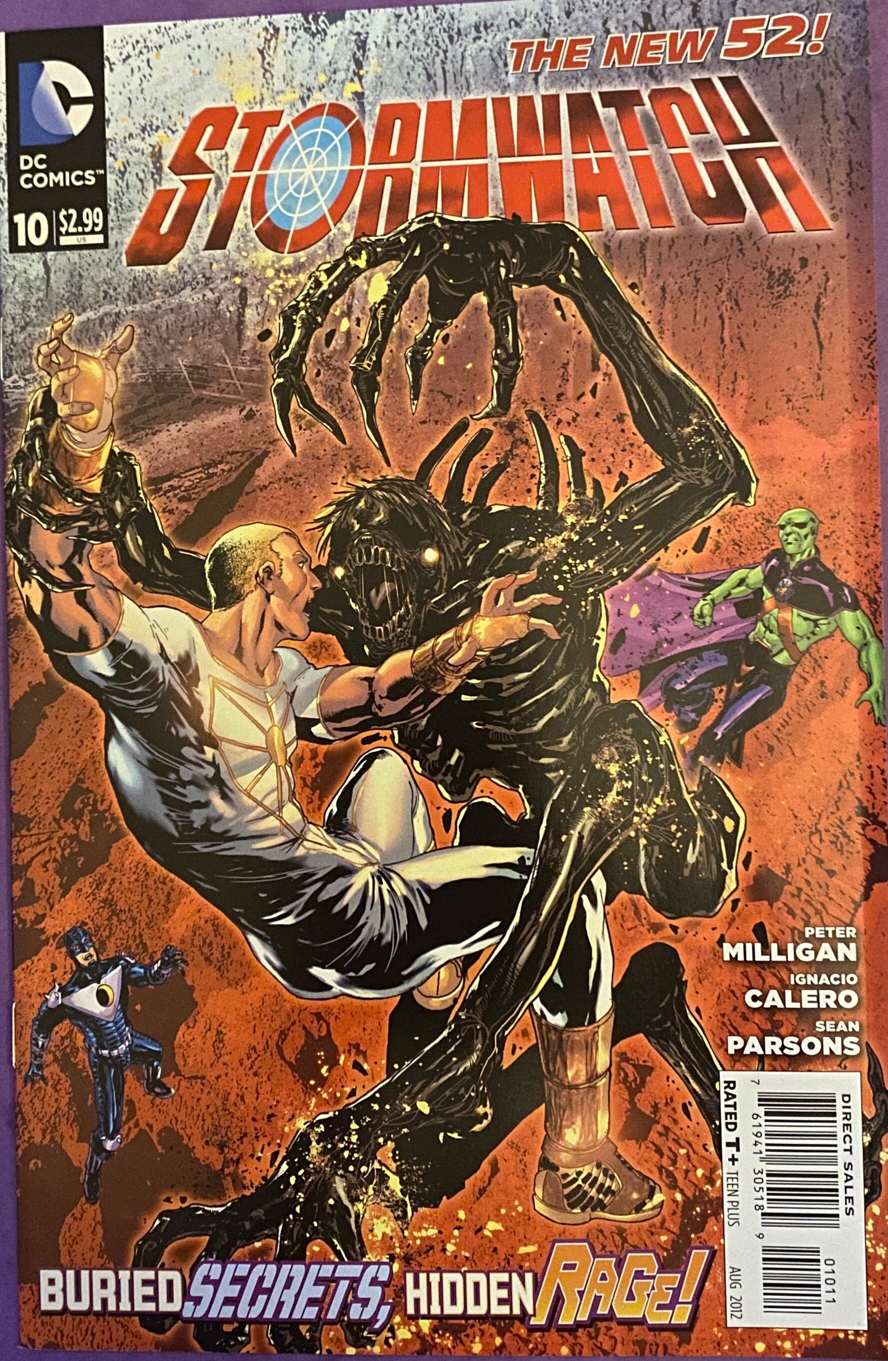 STORMWATCH #10 (2012) DC Comics - The New 52 Buried Secrets