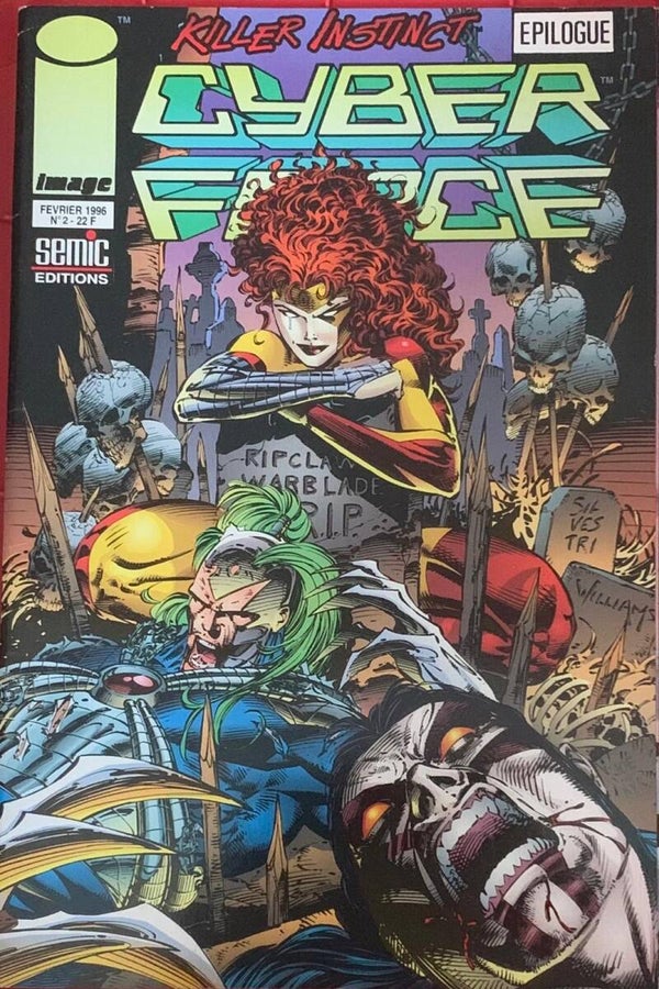 🇫🇷 📖 CYBERFORCE Collection Image #02 Killer Instinct Epilogue Comic Book 1996 Semic Editions NM THE COLLECTOR
