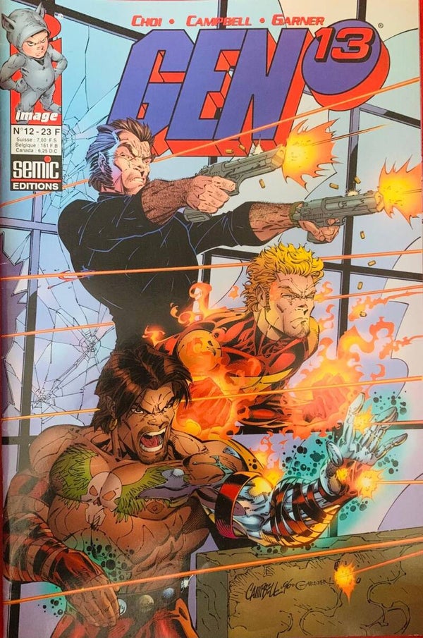 🇫🇷 💿 GEN 13 Collection Image #12 Comic Book 1997 Semic Editions NM THE COLLECTOR
