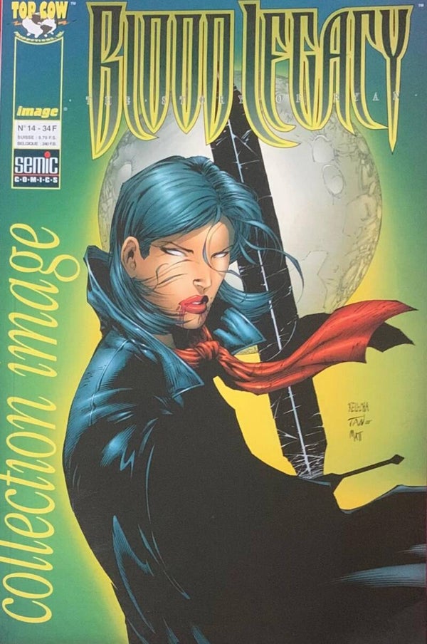 🇫🇷 💿 BLOOD LEGACY Collection Image #14 Comic Book 1999 Semic Comics NM THE COLLECTOR