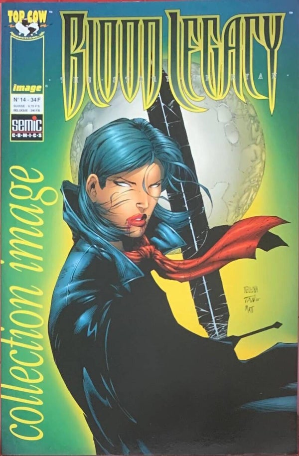 🇫🇷 💿 BLOOD LEGACY Collection Image #14 Comic Book 1999 Semic Comics NM THE COLLECTOR