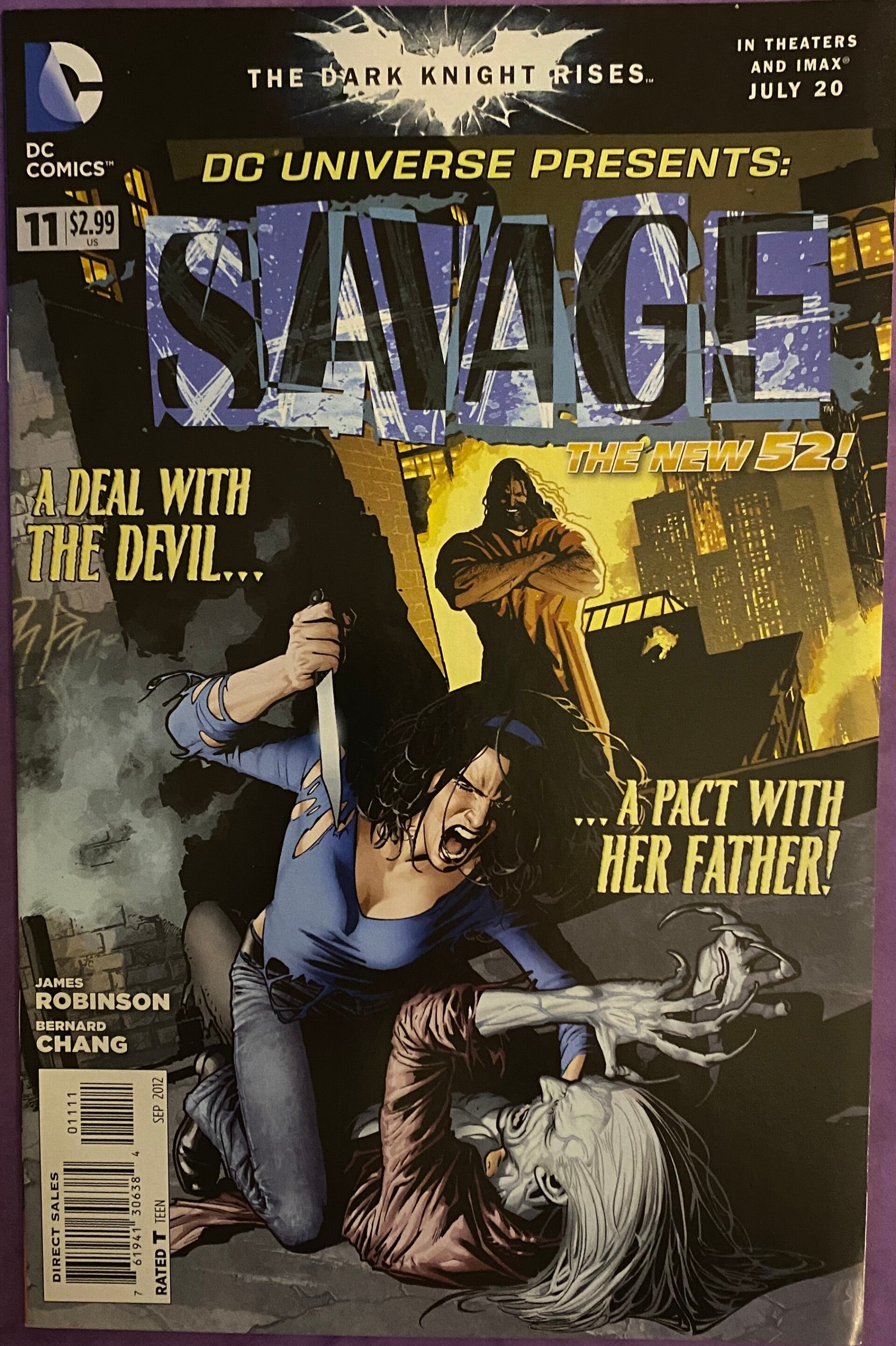 DC UNIVERSE PRESENTS #11 (2012) VANDAL SAVAGE - Robinson - Chang
