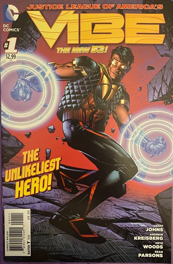 Justice League Of America 'S Vibe n°1 Dc Comics The New 52