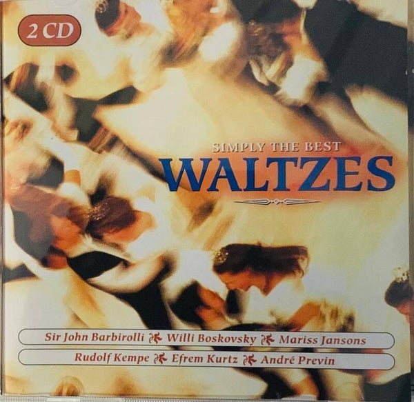 2 CD SIMPLY THE BEST WALTZES Valses Vienne Strauss Andre Previn EMI