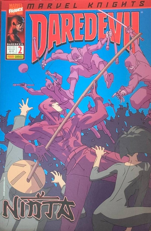 🇫🇷 💿 DAREDEVIL NINJA Marvel Knights #02 Comic Book 2001 Panini Comics NM THE COLLECTOR