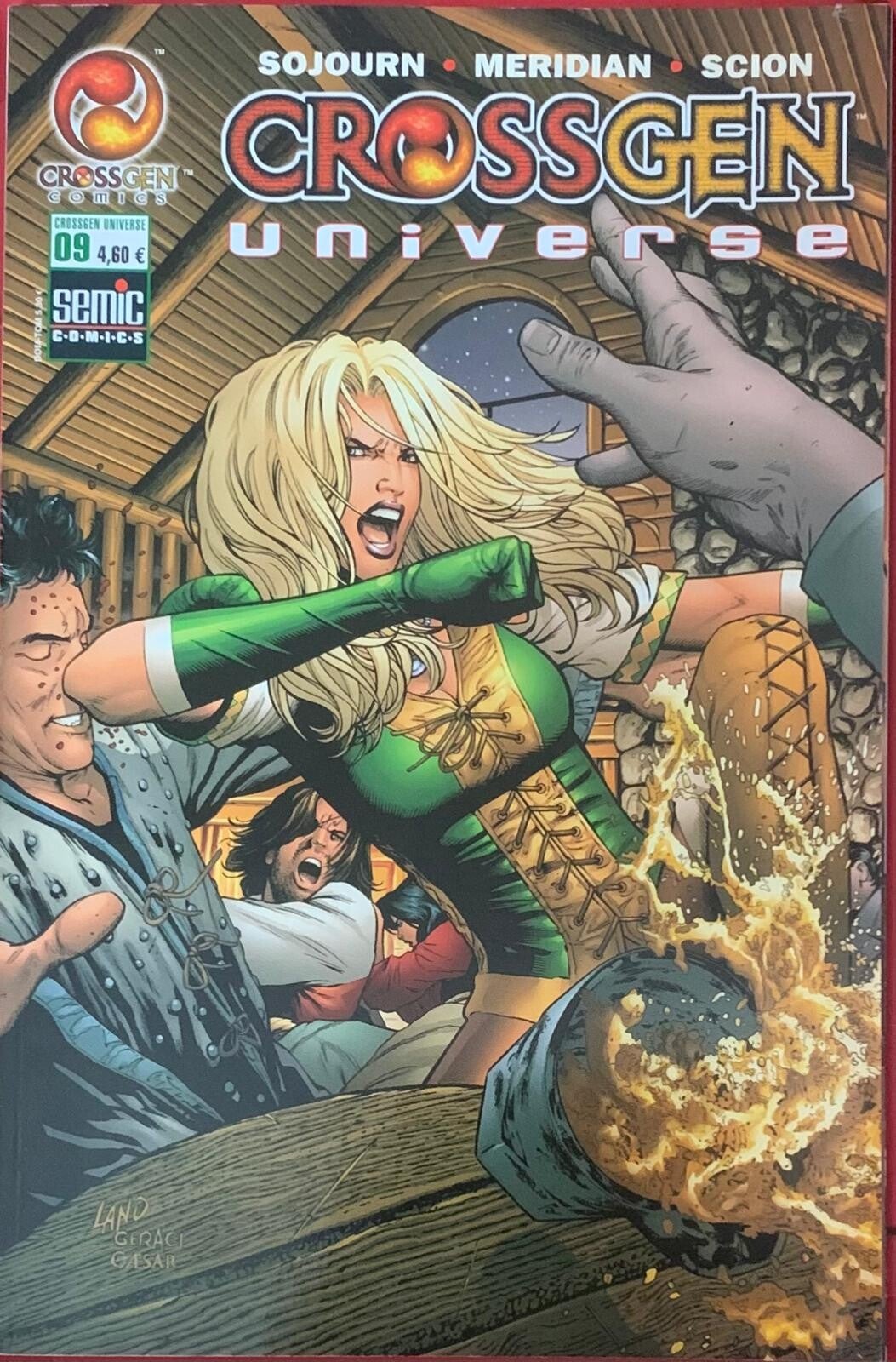 🇫🇷 💿 CROSSGEN UNIVERSE #09 Comic Book 2002 Semic Comics NM THE COLLECTOR