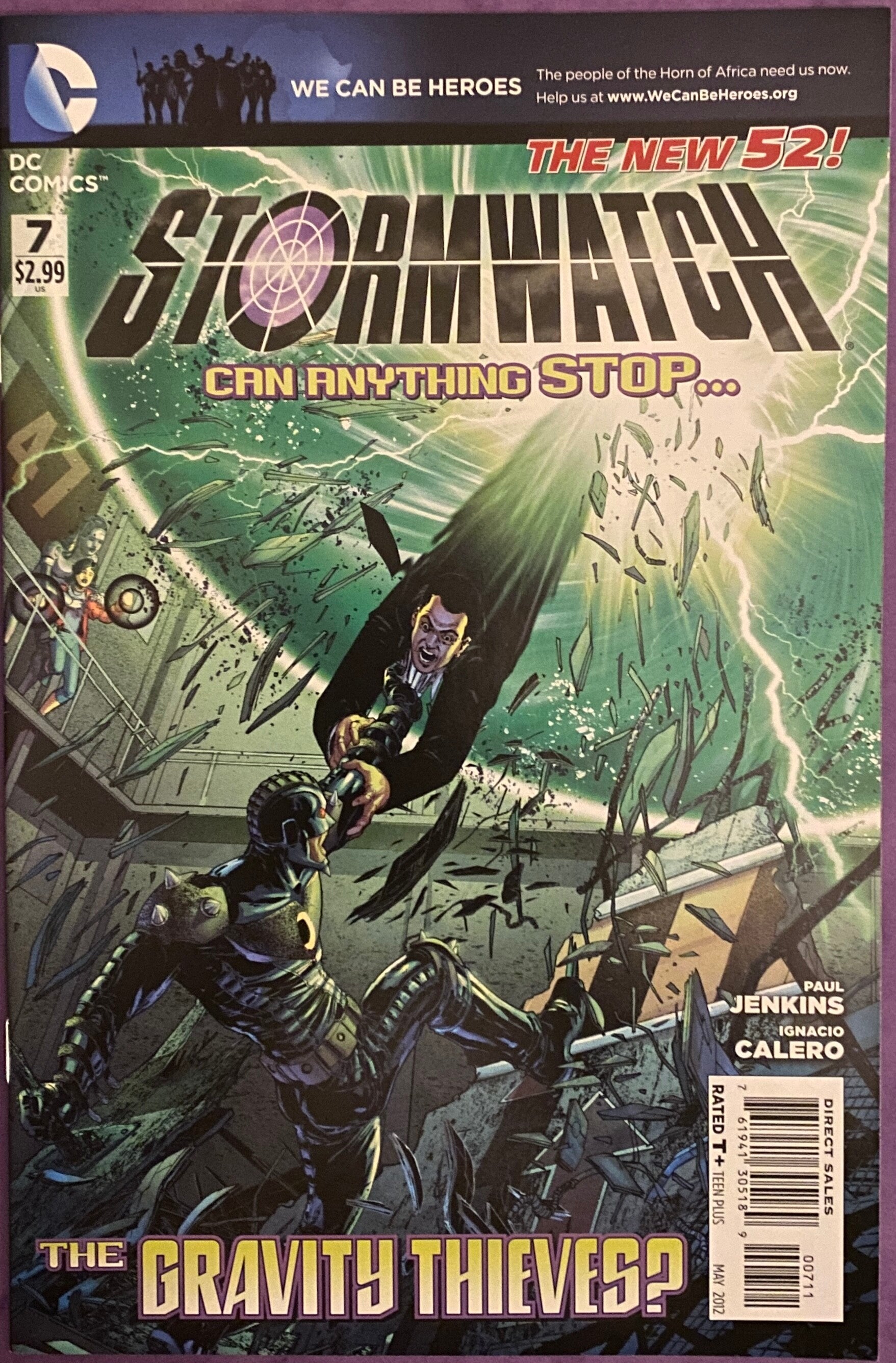 STORMWATCH #7 (2012) DC Comics - The New 52 -The Gravity Thieves