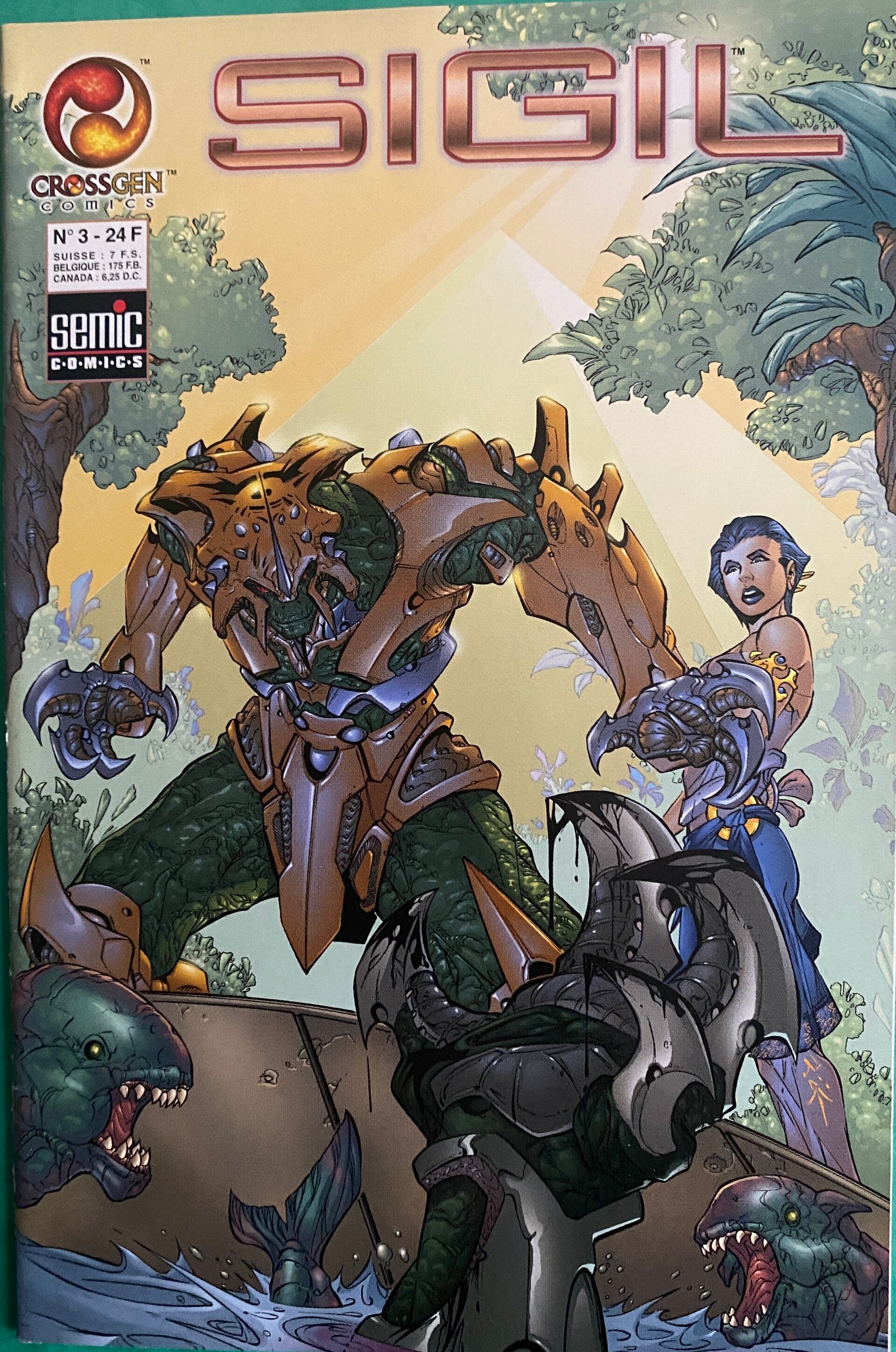 Sigil 3 Semic Comics Crossgen Comics