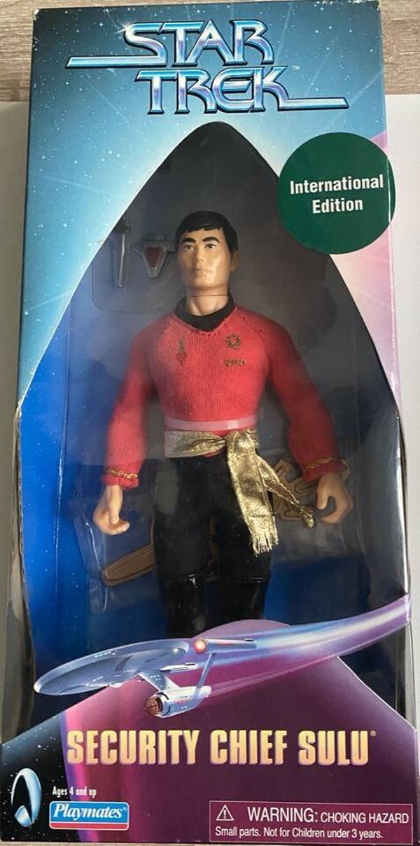 Star Trek Security Chief Sulu Playmates international Edition
