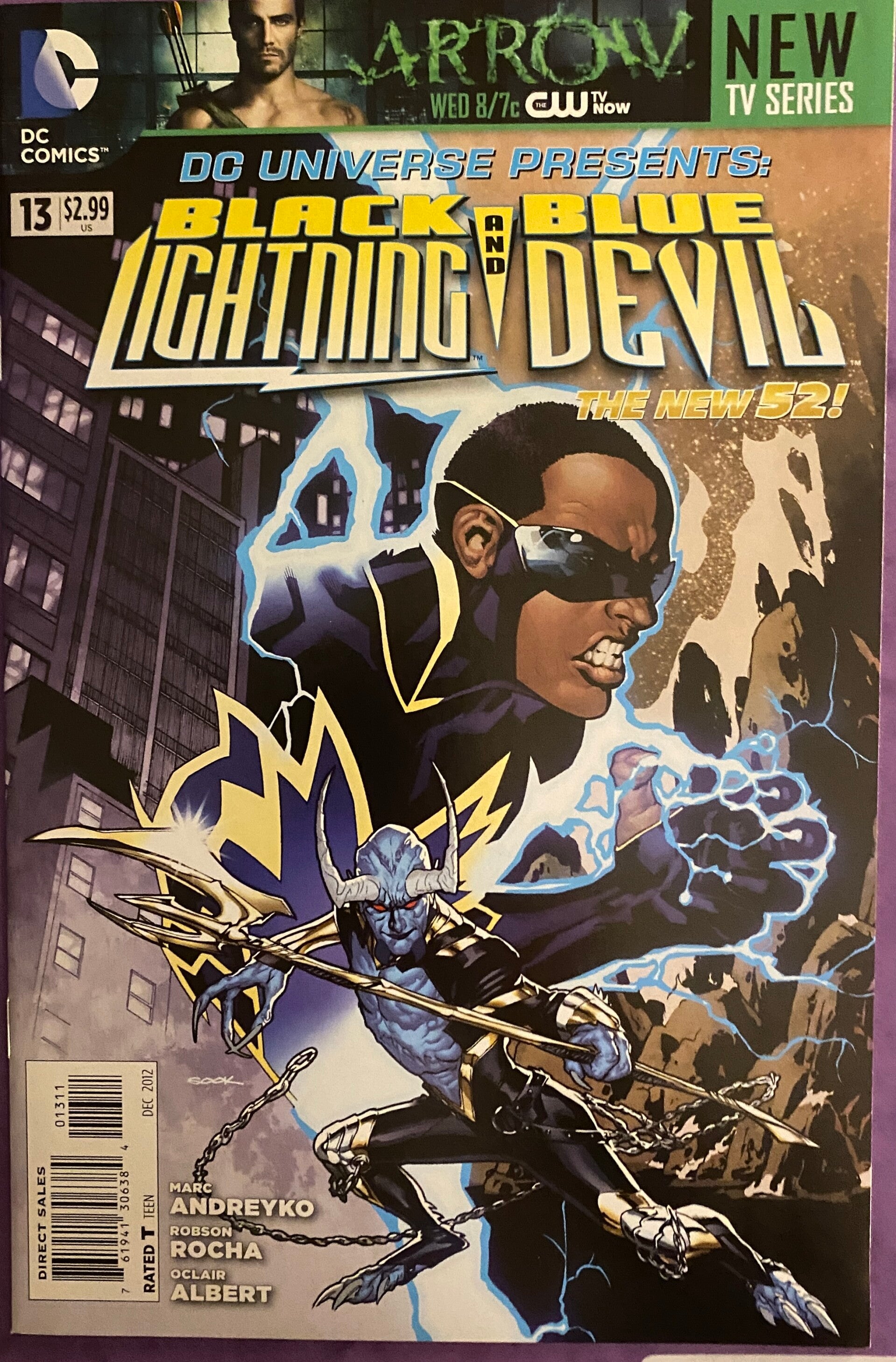 DC UNIVERSE PRESENTS #13 (2012) BLACK LIGHTNING & BLUE DEVIL