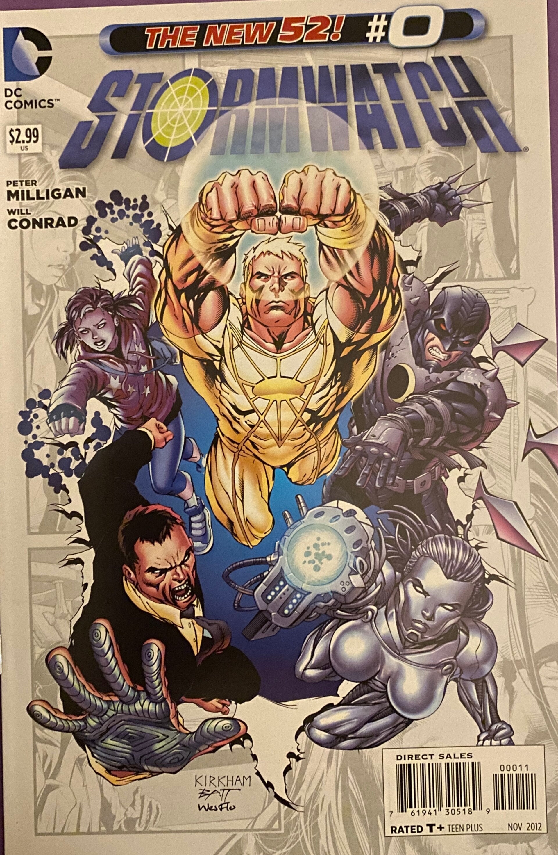 STORMWATCH #0 (2012) DC Comics - The New 52