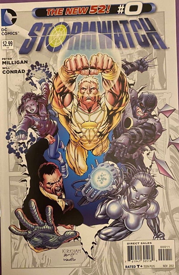 STORMWATCH #0 (2012) DC Comics - The New 52