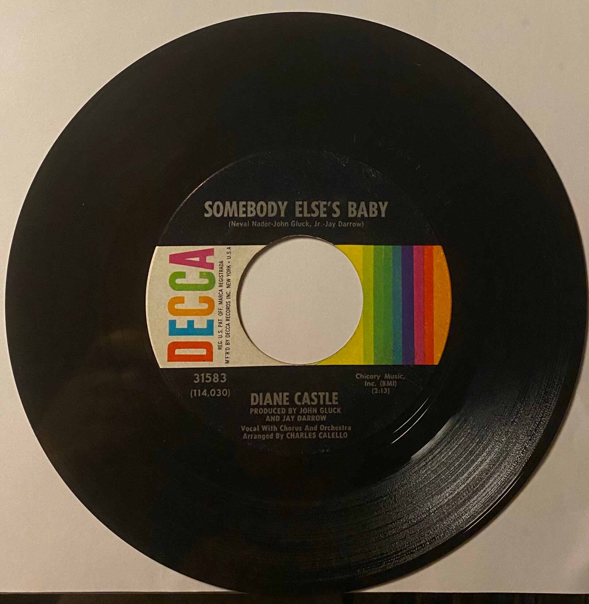 Diane Castle Somebody Else 's Baby