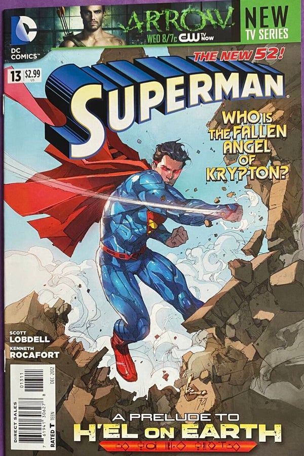 Superman #13 (2012) - The New 52 DC Comics - Scott Lobdell - Kenneth Rocafort