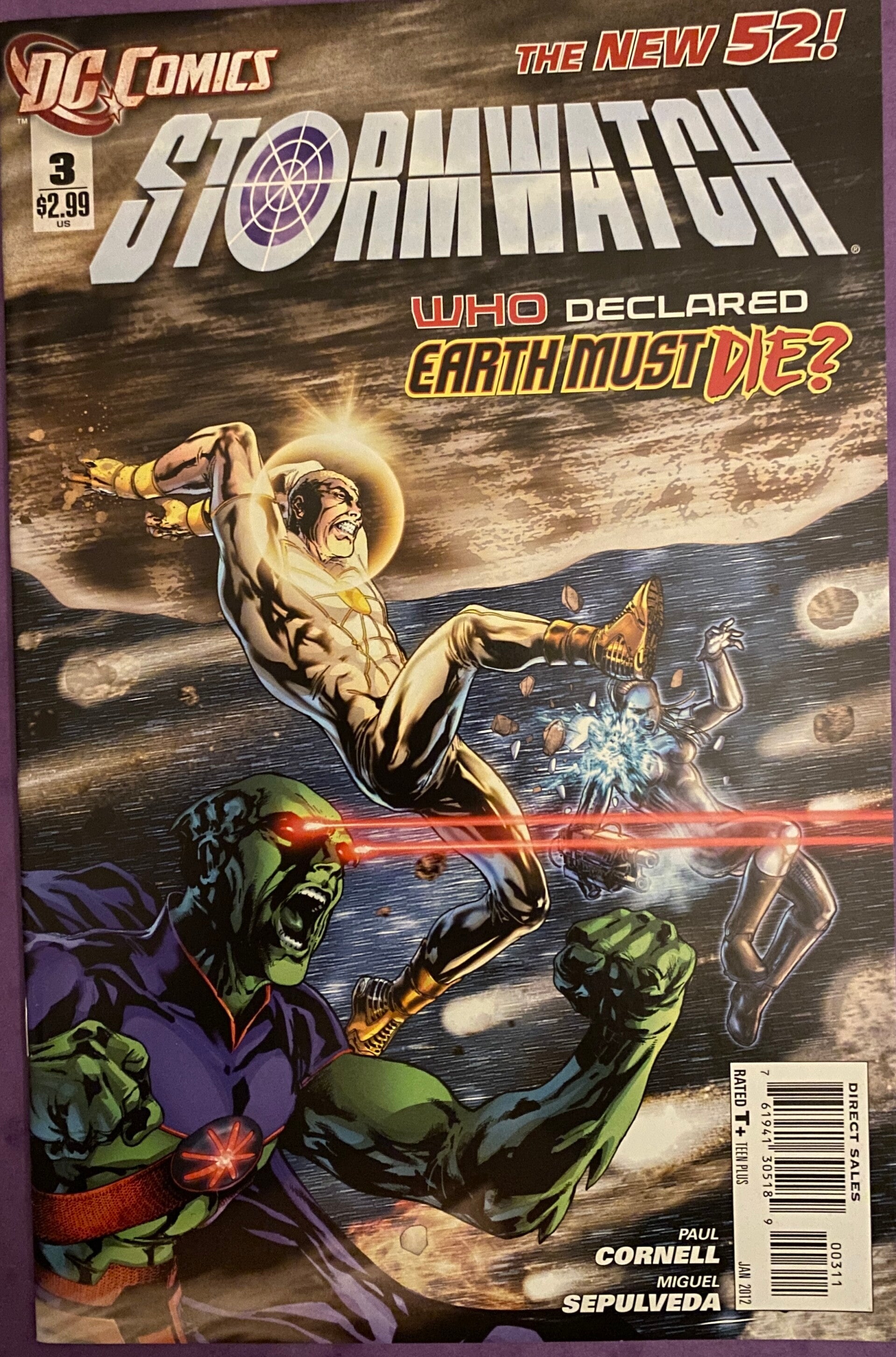 STORMWATCH #3 (2012) DC Comics - The New 52