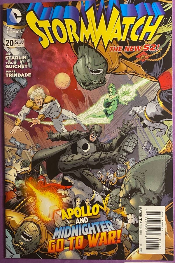 STORMWATCH #20 (2013) DC Comics The New 52! Apollo & Midnighter Go To War!