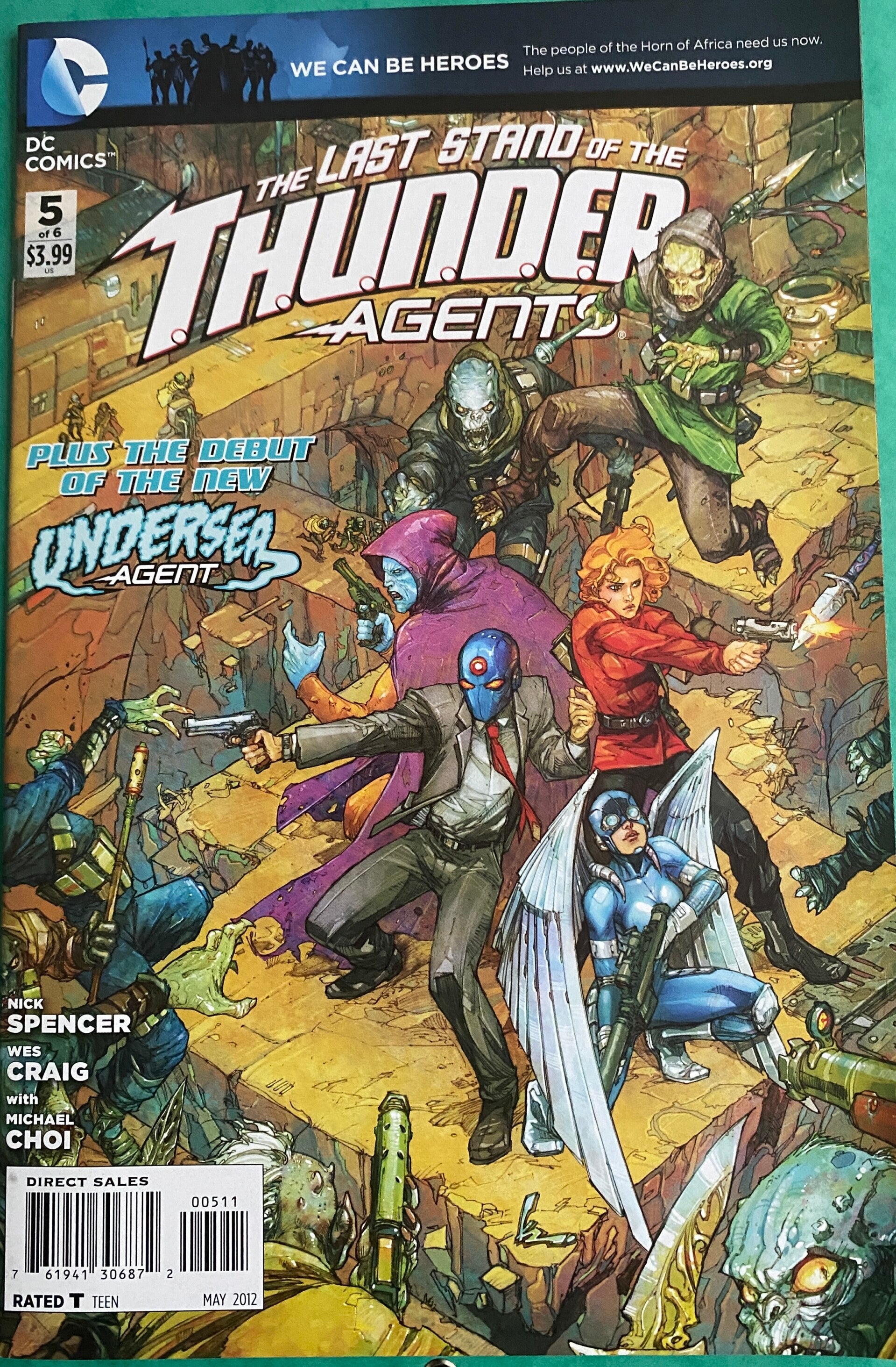 Dc Comics The Last Stand Of The Thunder Agents 5