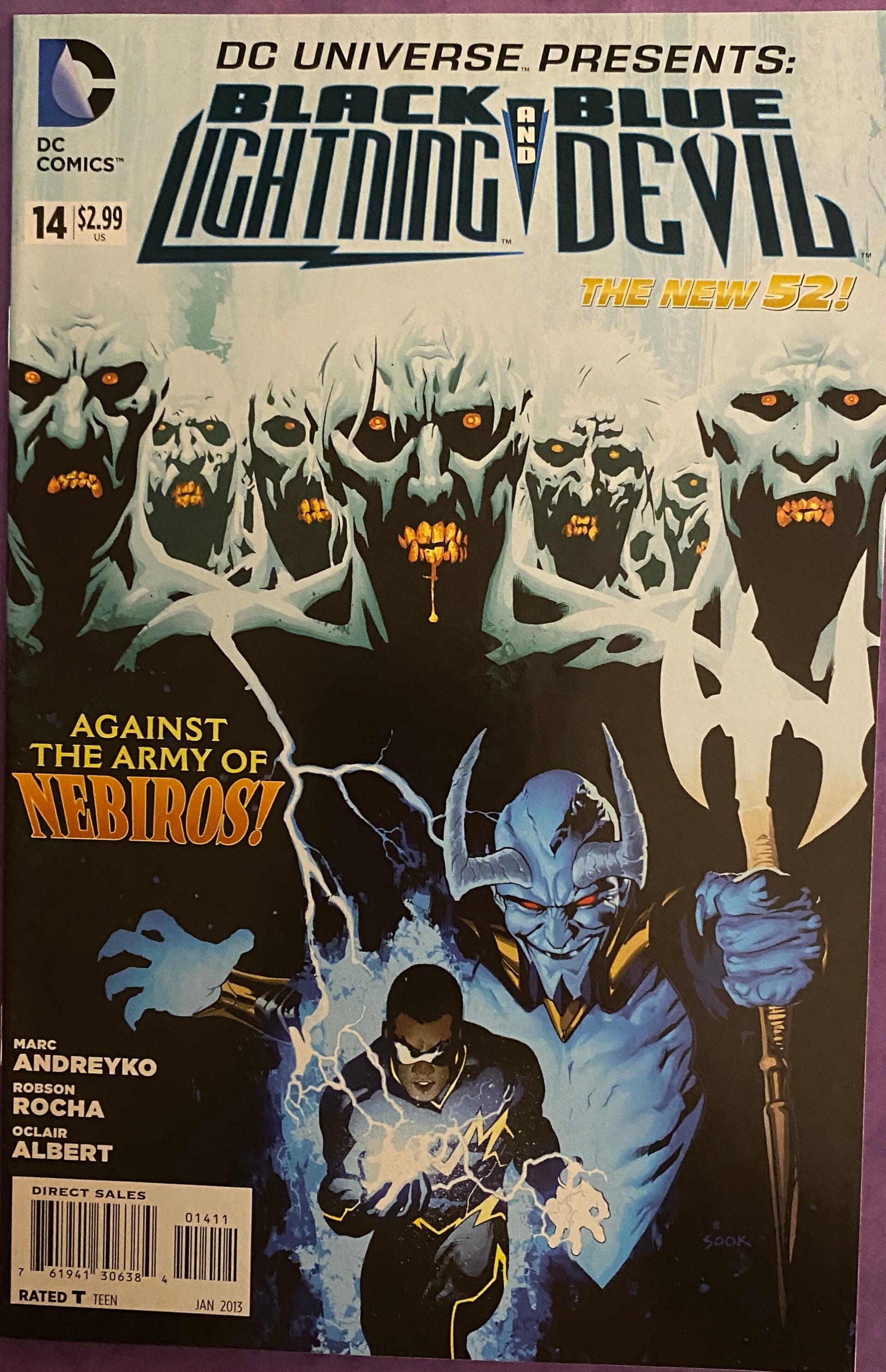 DC UNIVERSE PRESENTS #14 (2013) BLACK LIGHTNING & BLUE DEVIL
