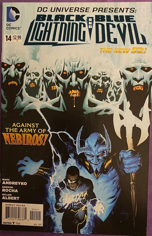 DC UNIVERSE PRESENTS #14 (2013) BLACK LIGHTNING & BLUE DEVIL