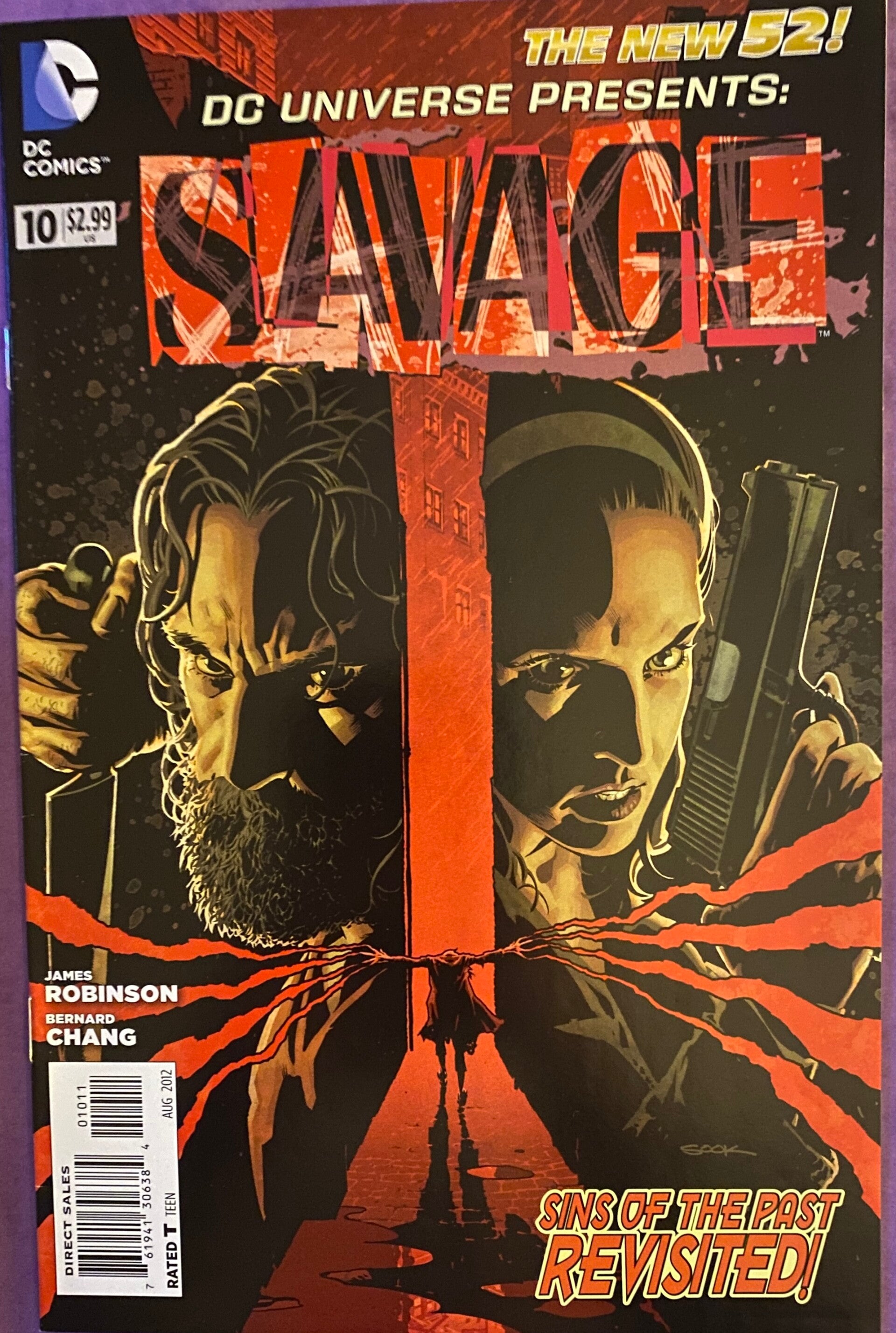 DC UNIVERSE PRESENTS #10 (2012) VANDAL SAVAGE - James Robinson - Bernard Chang