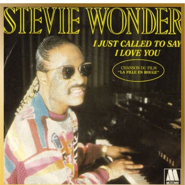 Stevie Wonder ‎– I Just Called To Say I Love You