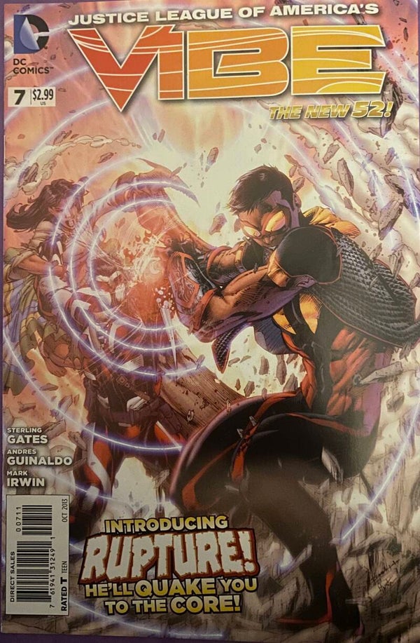Justice League Of America 'S Vibe n°7 Dc Comics The New 52