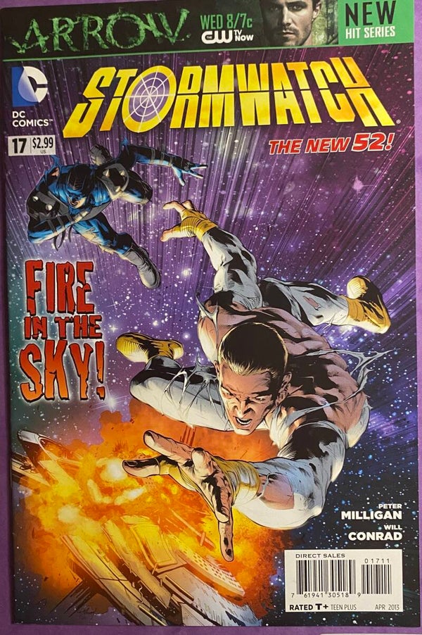 STORMWATCH #17 (2013) DC Comics - The New 52 - Fire in the Sky!