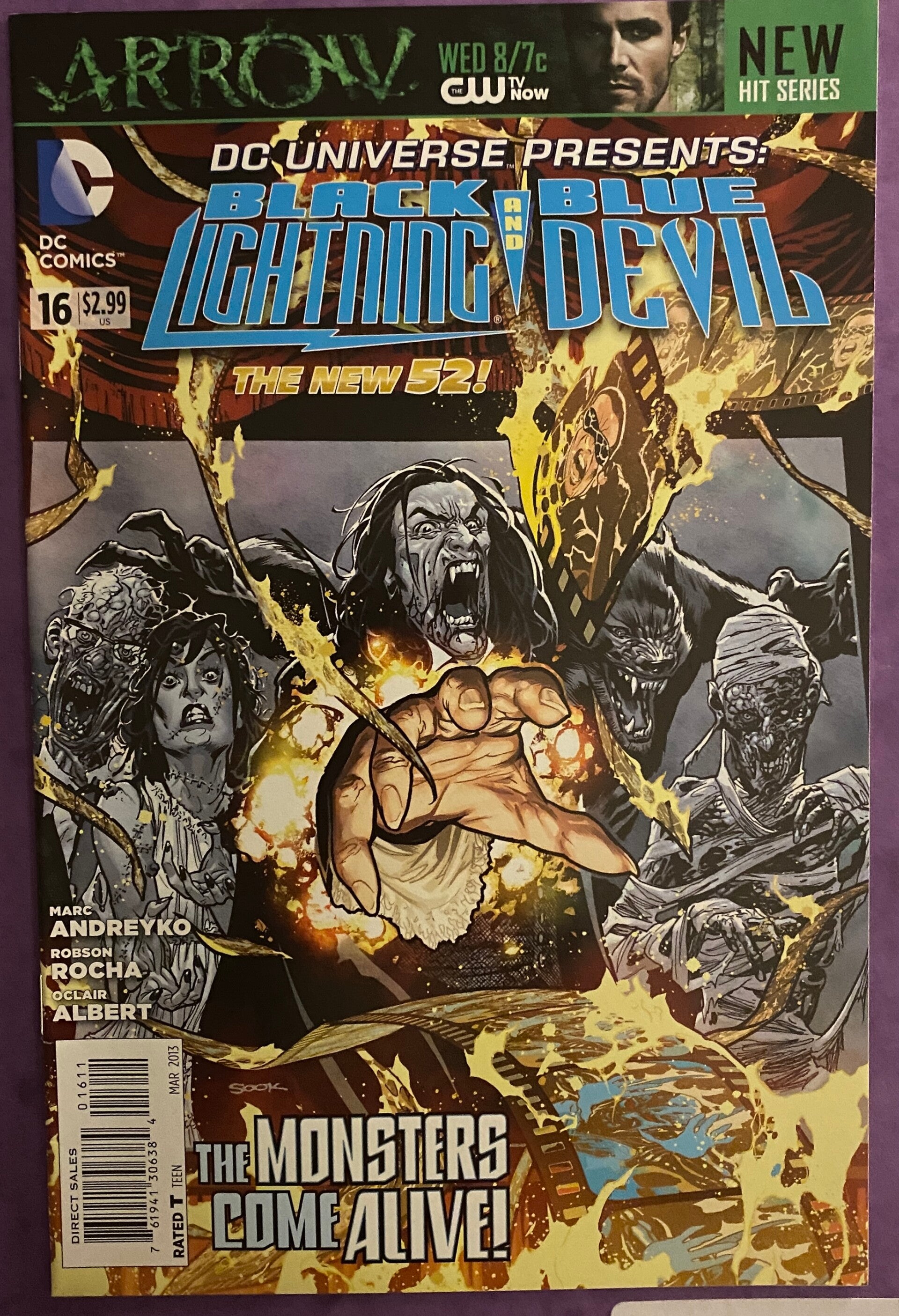 DC UNIVERSE PRESENTS #16 (2013) BLACK LIGHTNING & BLUE DEVIL - FINAL